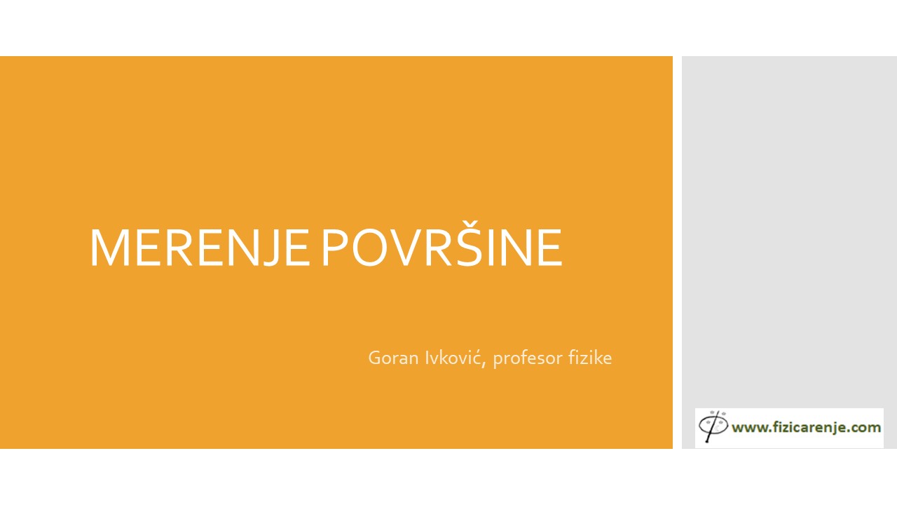 Merenje površine