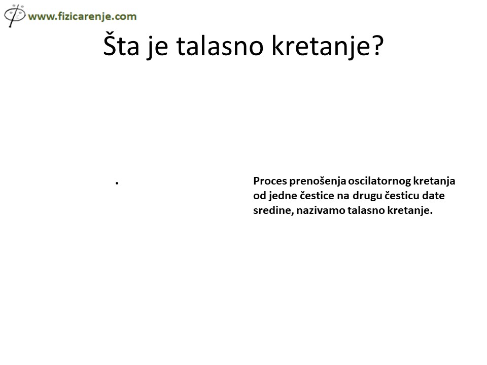 Talasno kretanje