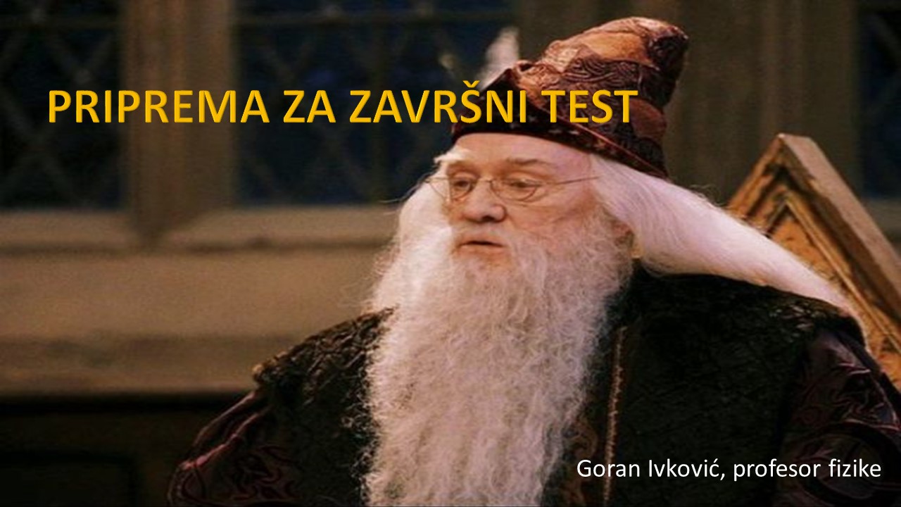 Priprema za završni test